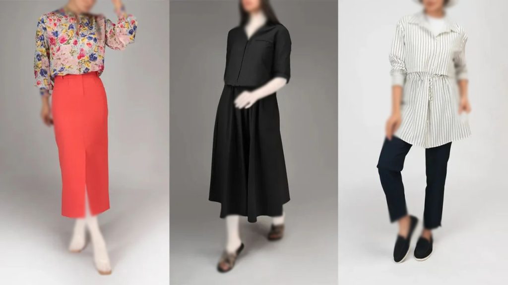 استایل های مختلف بلوز زنانه