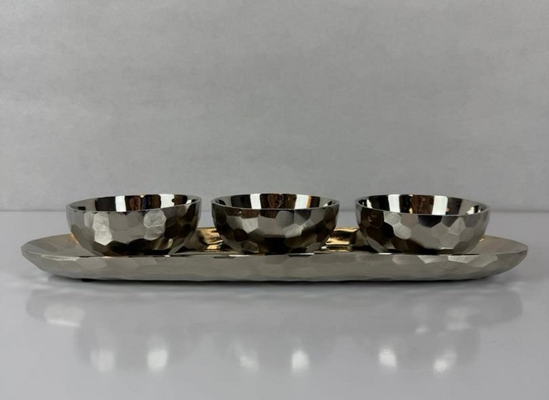 ظرف پذیرایی سه بخشی شیک