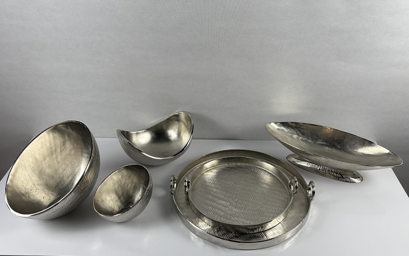 ظروف پذیرایی شیک آلومینیومی برای جهیزیه