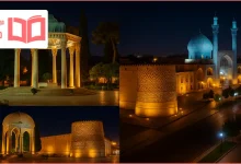 مکان های لاکچری شیراز در شب