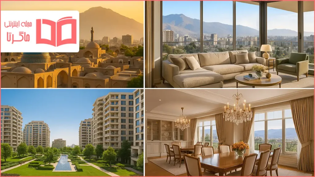 مکان های لاکچری شیراز برای زندگی