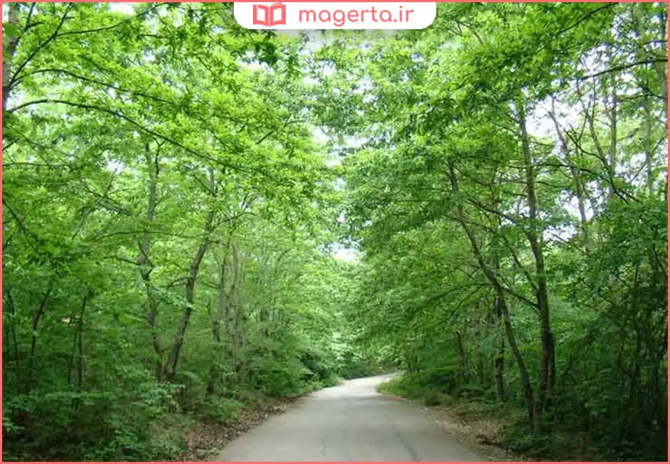 جادههای کوهستانی بین رشت و فومن