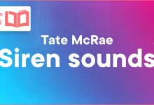 متن و ترجمه آهنگ Siren sounds (bonus) از Tate McRae