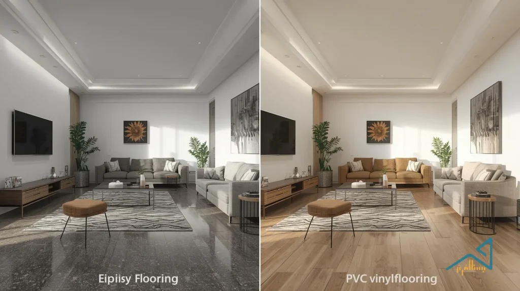 کفپوش پی وی سی