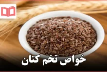 خواص تخم کتان