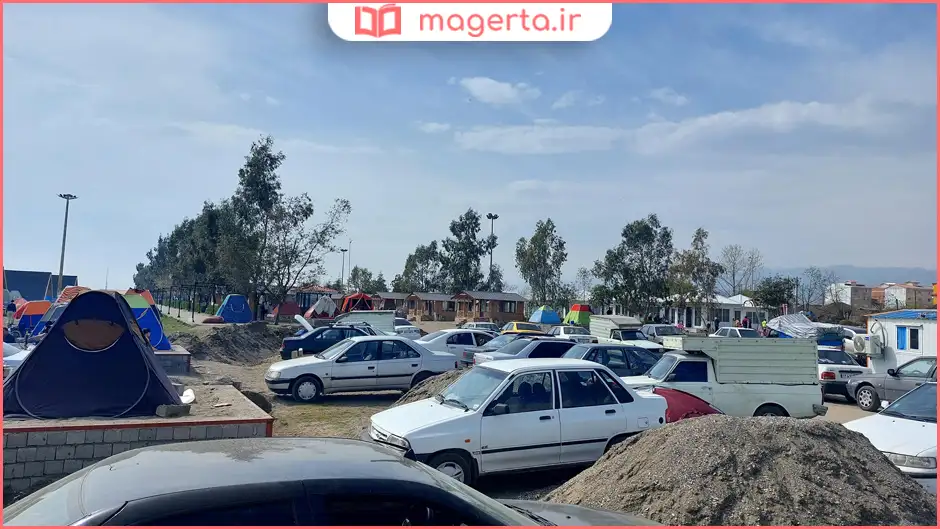 کمپ رسمی چادر شماره ۱ شهرداری آستارا