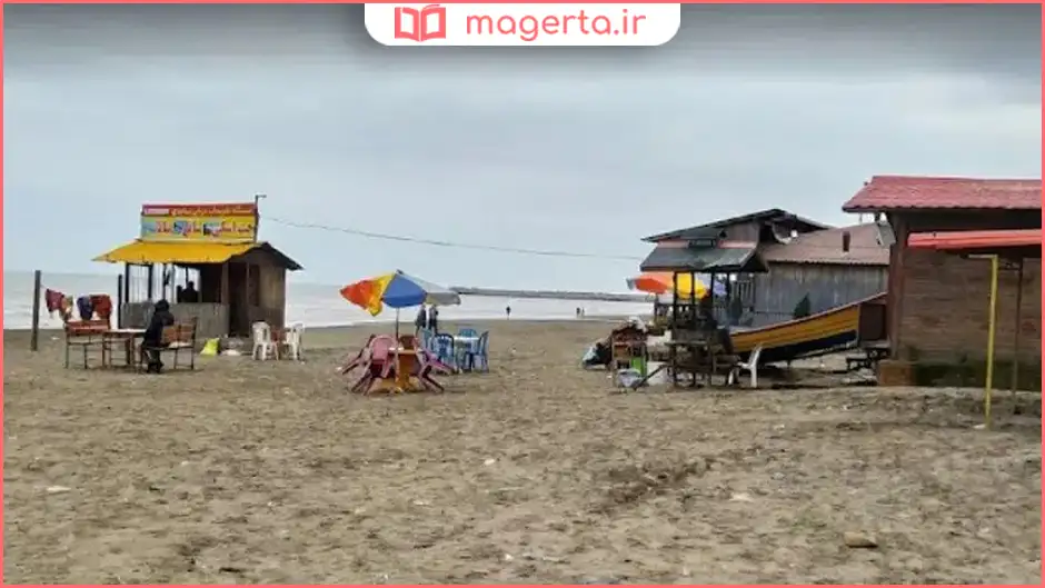 پلاژ باغ ملی سادات شهر رامسر