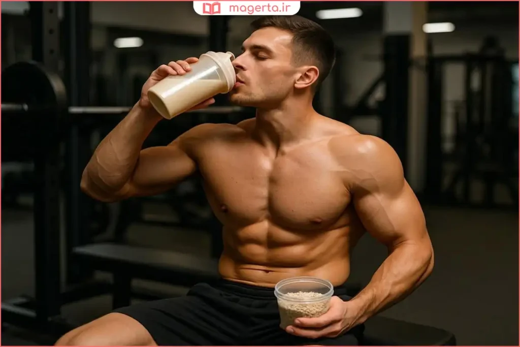 ترکیب کراتین با نوشیدنی برای مصرف روزانه ورزشکاران