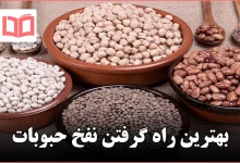 بهترین راه گرفتن نفخ حبوبات