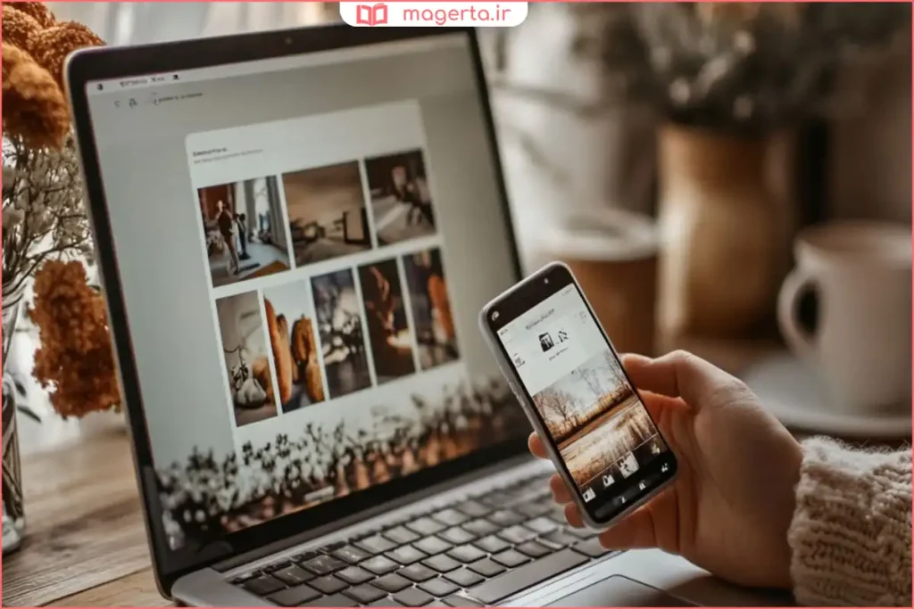 ذخیره عکس‌ها در حافظه خارجی با دسته‌بندی منظم