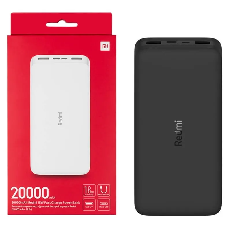 پاوربانک شیائومی Redmi 20000mAh