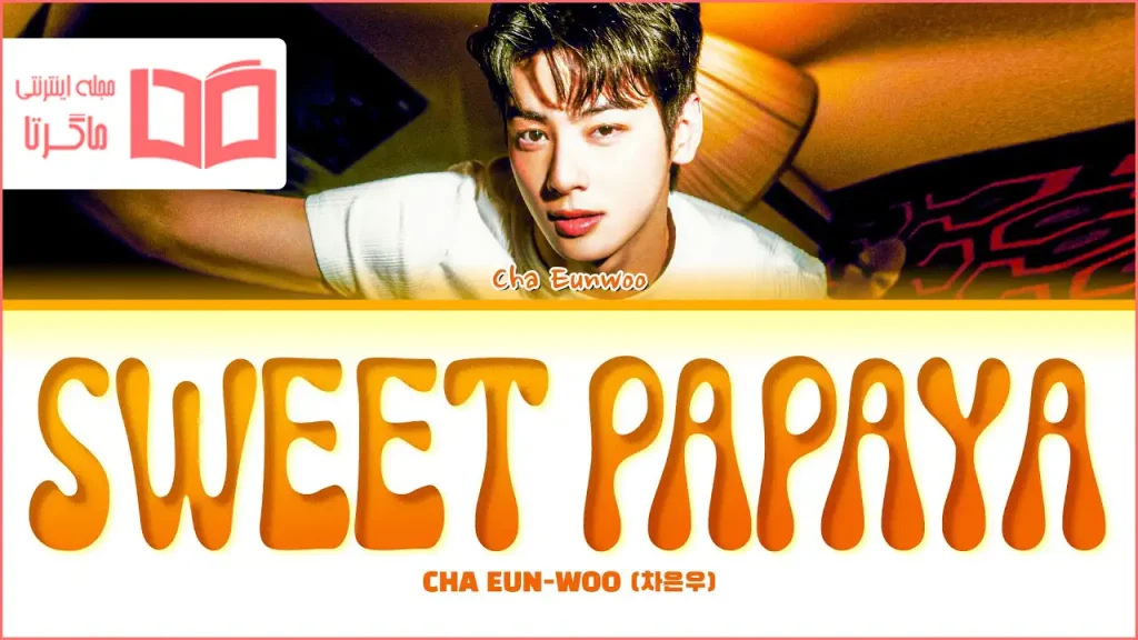 متن و ترجمه آهنگ Sweet Papaya از Cha Eun Woo
