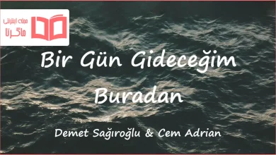 متن و ترجمه آهنگ Bir Gün Gideceğim Buradan از Demet Sağıroğlu و Cem Adrian