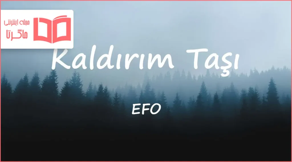 متن و ترجمه آهنگ Kaldırım Taşı از EFO