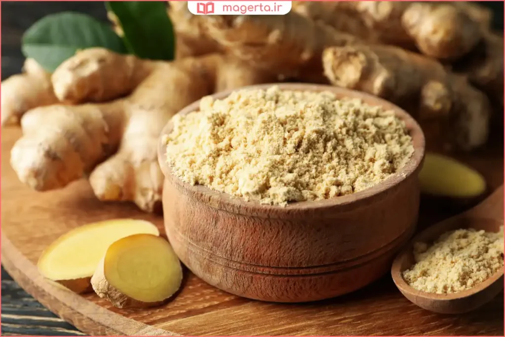 عصاره زنجبیل صاف‌شده و آماده نگهداری در ظرف دربسته