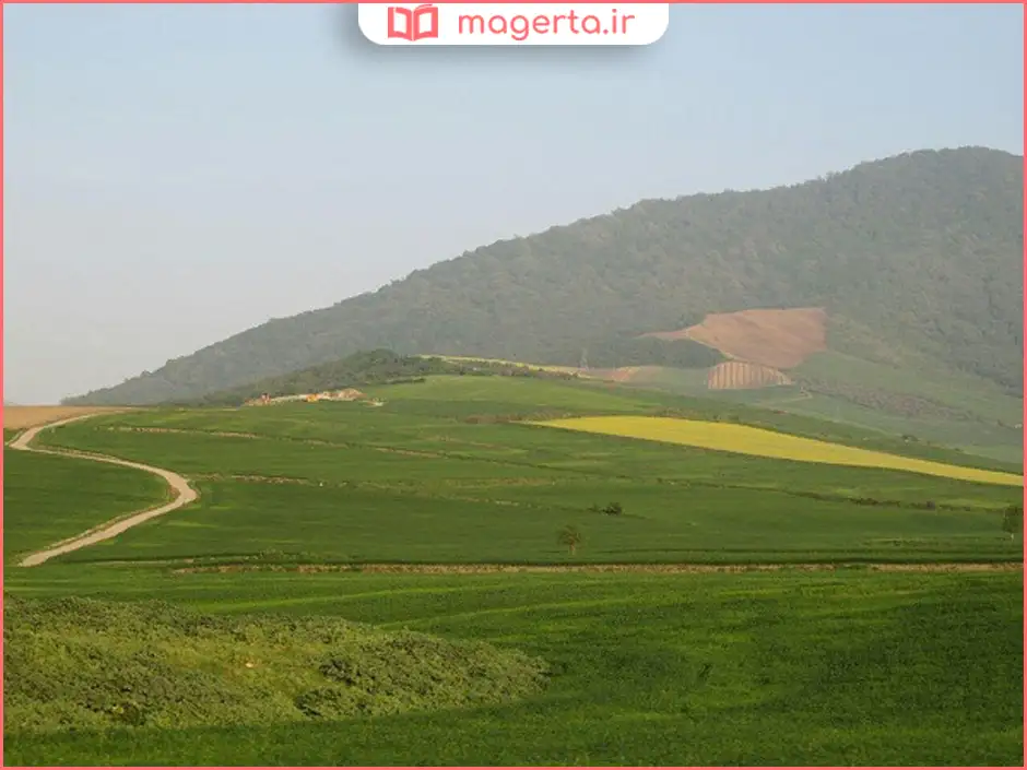 آوج و دشت‌های اطراف آن