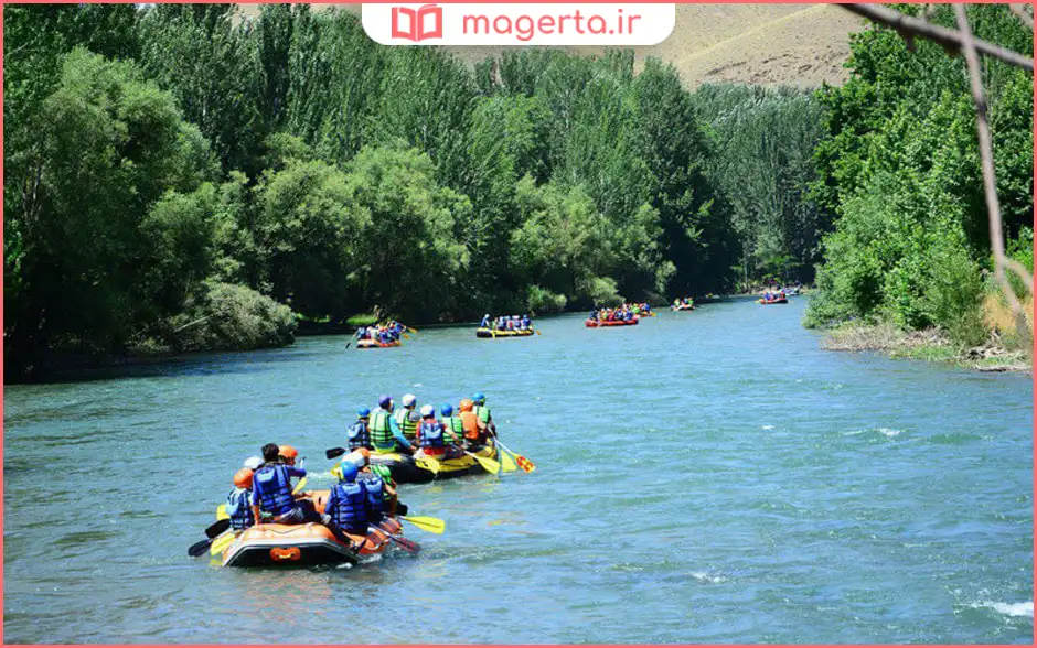 رود سامان و حاشیه زاینده‌رود