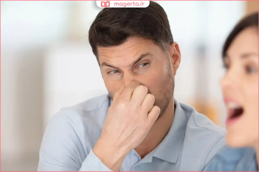 دهان و دندان سالم در مقابل دهان با بوی نامطبوع