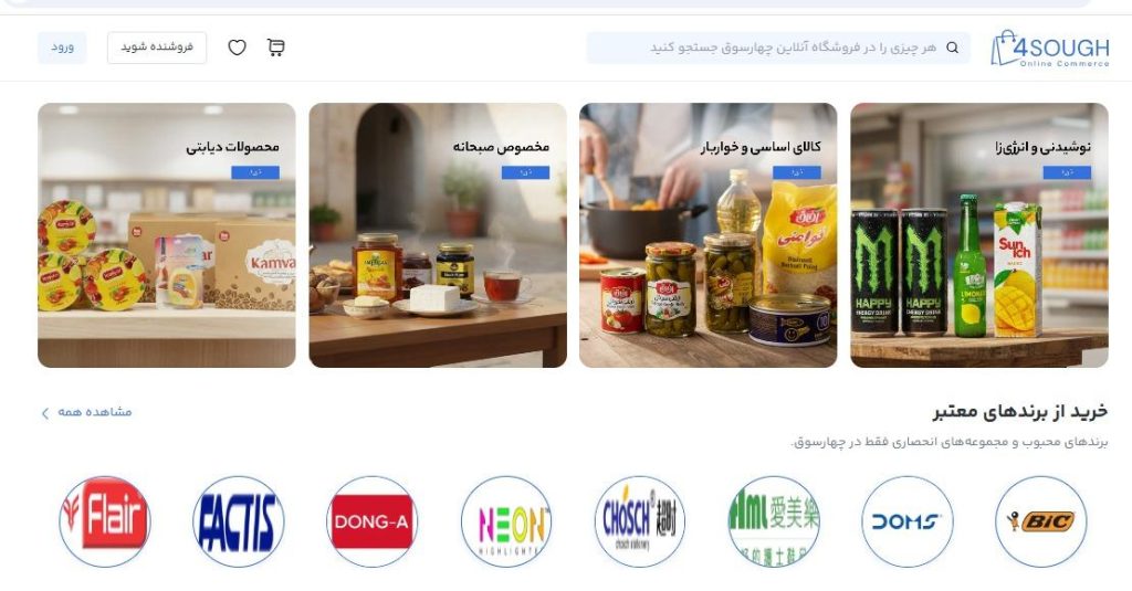 سوپرمارکت آنلاین؛ خریدهای تکرارشونده و ضروری