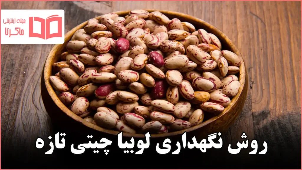 روش نگهداری لوبیا چیتی تازه