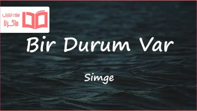 متن و ترجمه آهنگ Bir Durum Var از Simge