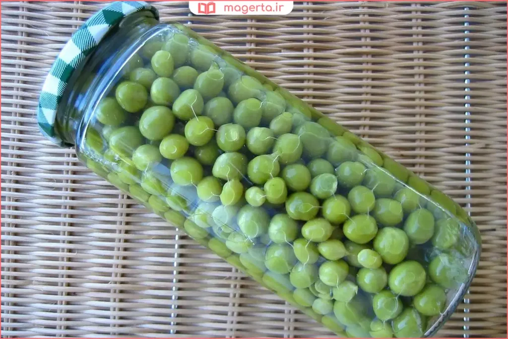 نگهداری غوره تازه در بطری شیشه‌ای دربسته