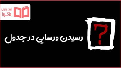 رسیدن ورسایی در جدول