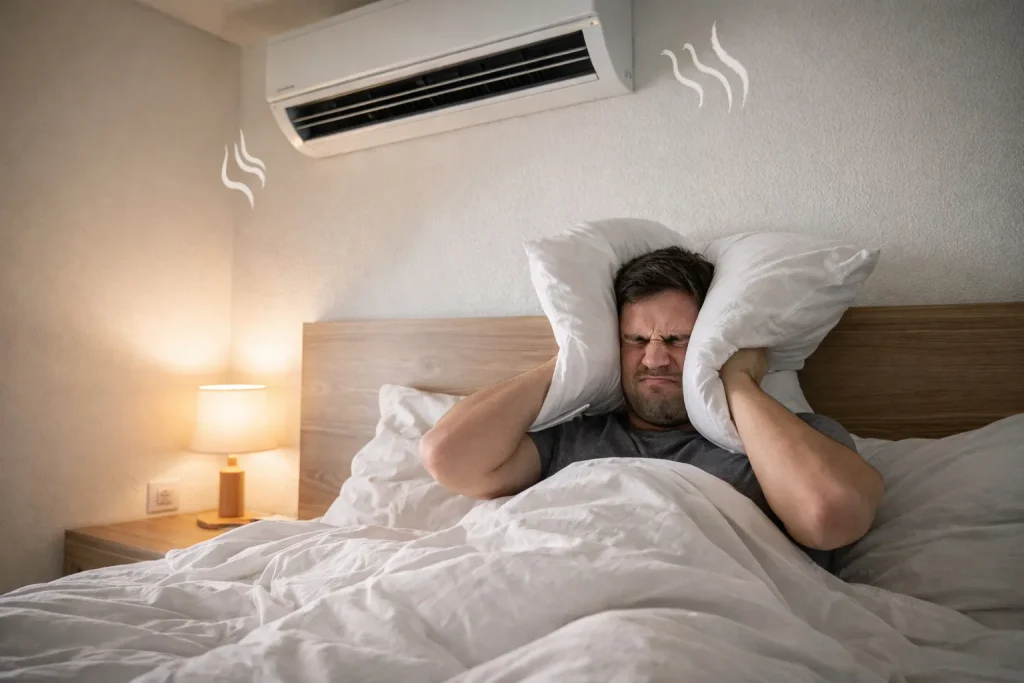 سرو صدای داکت اسپلیت در صورت نصب غیراصولی