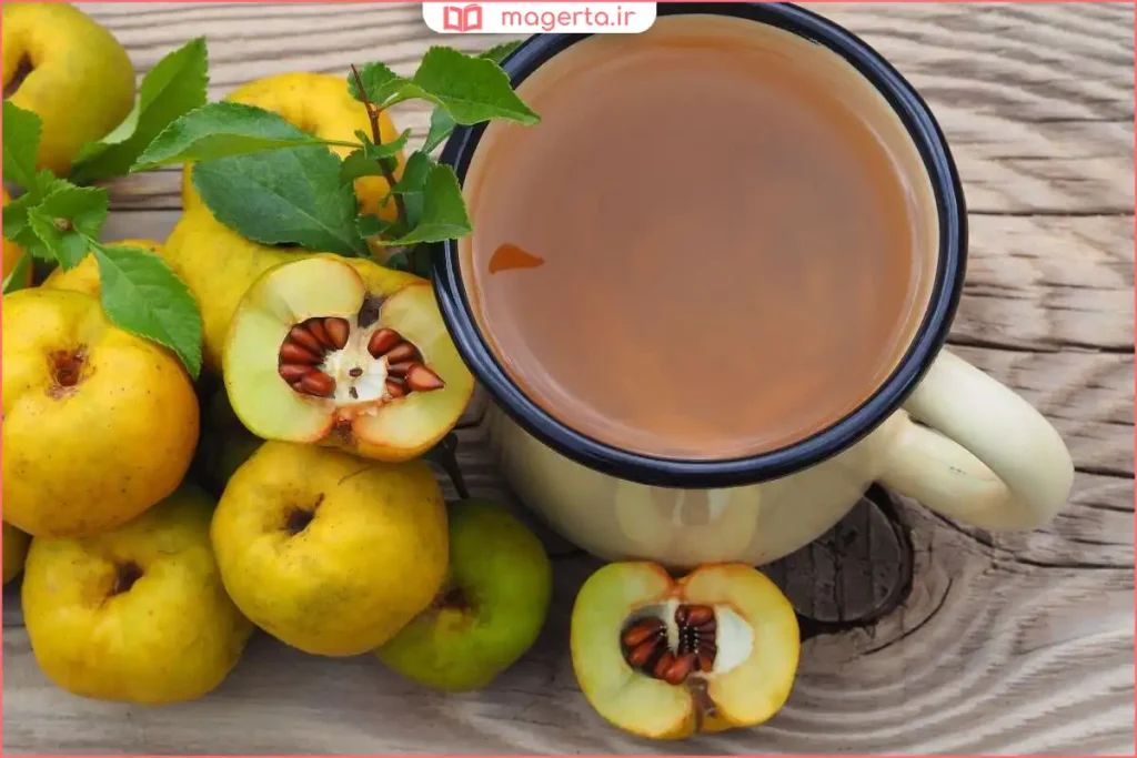 برشهای میوه به خشکشده آماده تهیه دمنوش