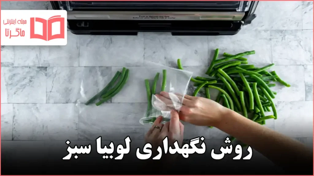 روش نگهداری لوبیا سبز