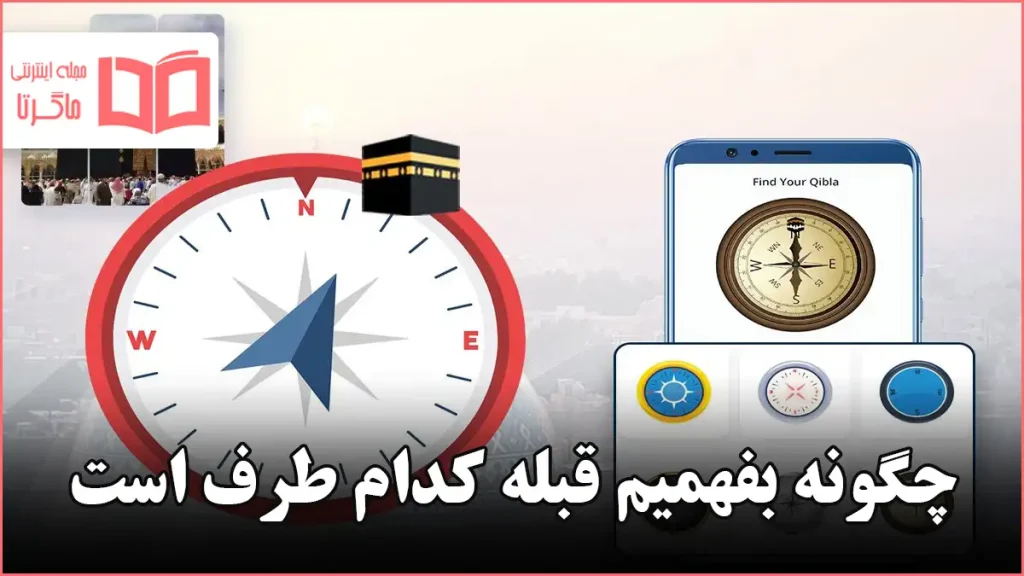 چگونه بفهمیم قبله کدام طرف است