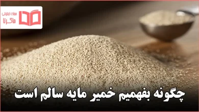 چگونه بفهمیم خمیر مایه سالم است