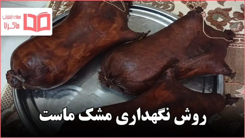 روش نگهداری مشک ماست