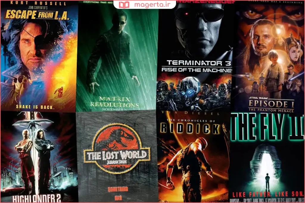 دستهبندی ژانرهای مختلف فیلم در پوسترهای سینمایی