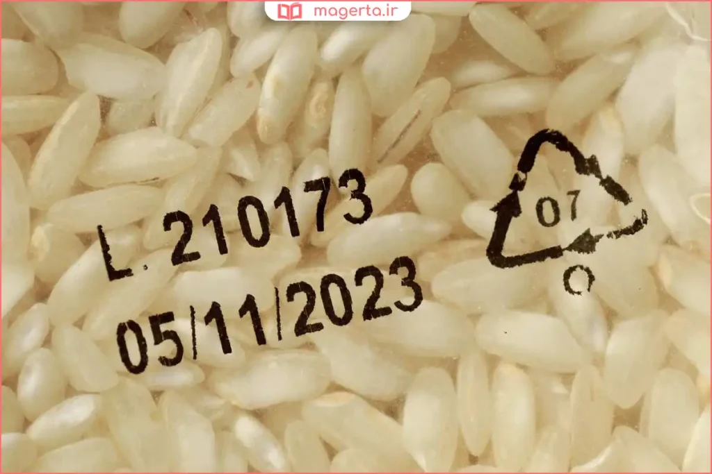 درج تاریخ تولید و انقضا روی بسته مواد غذایی