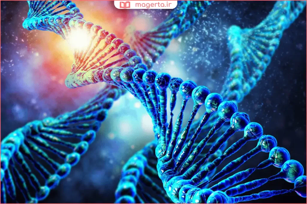نمایش ساختار DNA و ژن‌ها در علم ژنتیک
