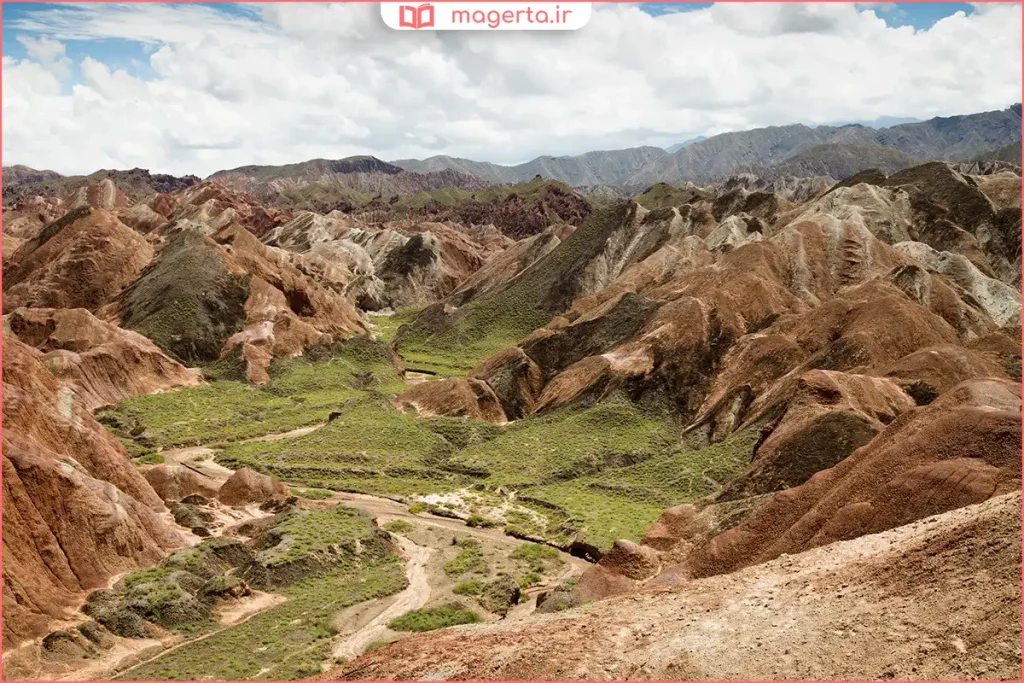 مسیر گردشگری داخل ژئوپارک در دل طبیعت بکر