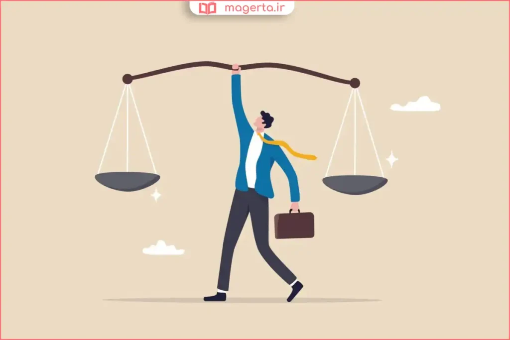 تصویر مفهومی از تعهد فردی در کنار حقوق اجتماعی