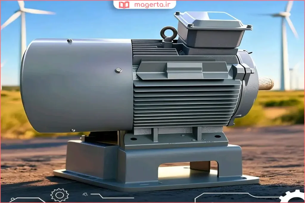 نصب ژنراتور سنکرون در سیستم تولید انرژی