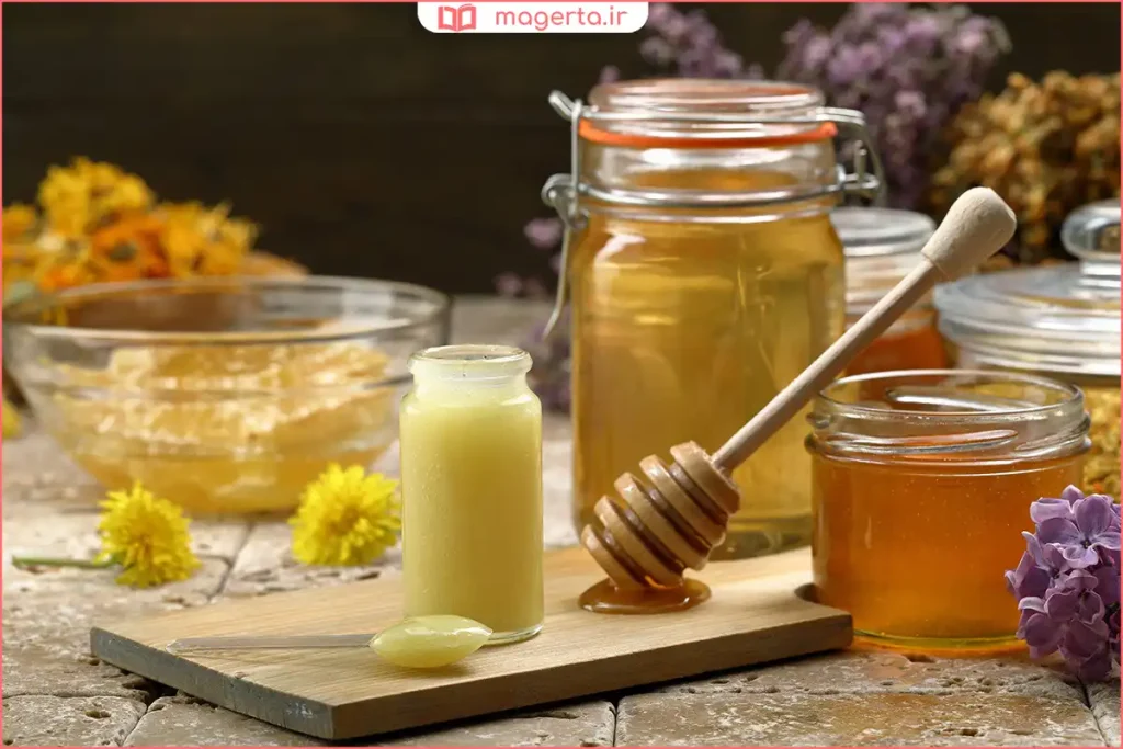 بستهبندی ژل رویال تازه برای حفظ خواص و ماندگاری