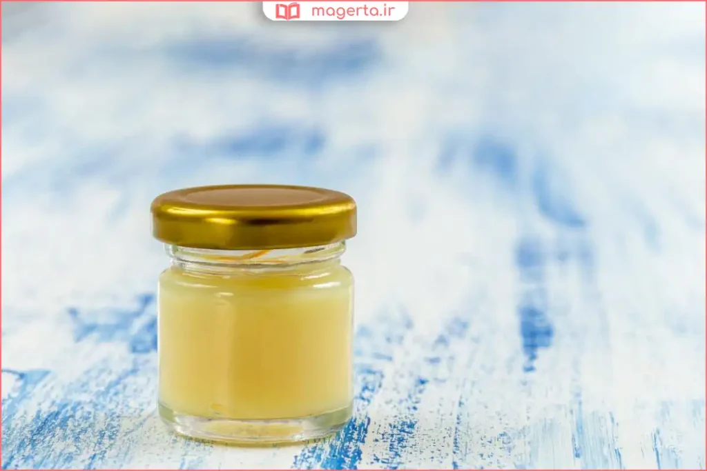 قرار دادن ژل رویال در فریزر برای نگهداری بلندمدت