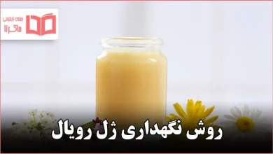 روش نگهداری ژل رویال
