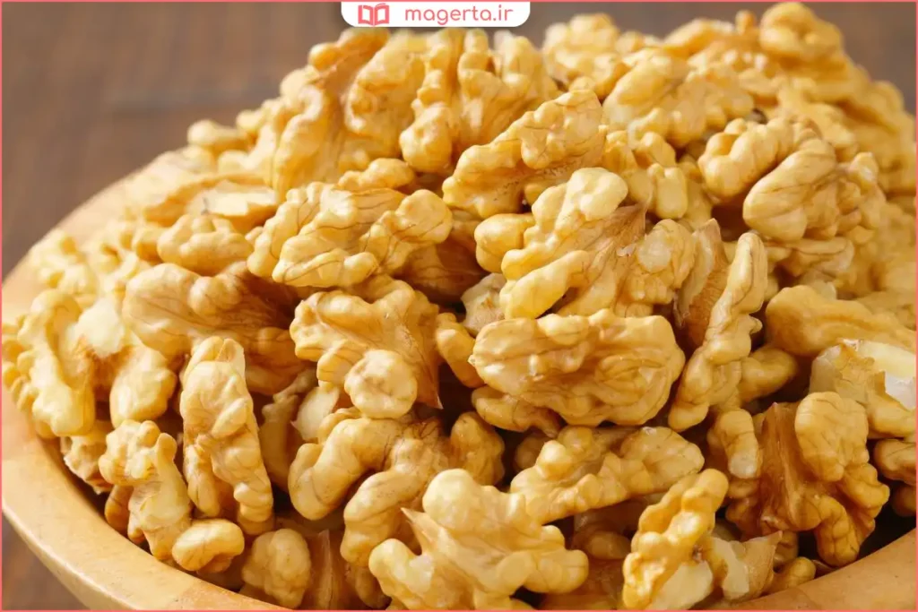 مغز گردو خشک‌شده مناسب نگهداری طولانی‌مدت