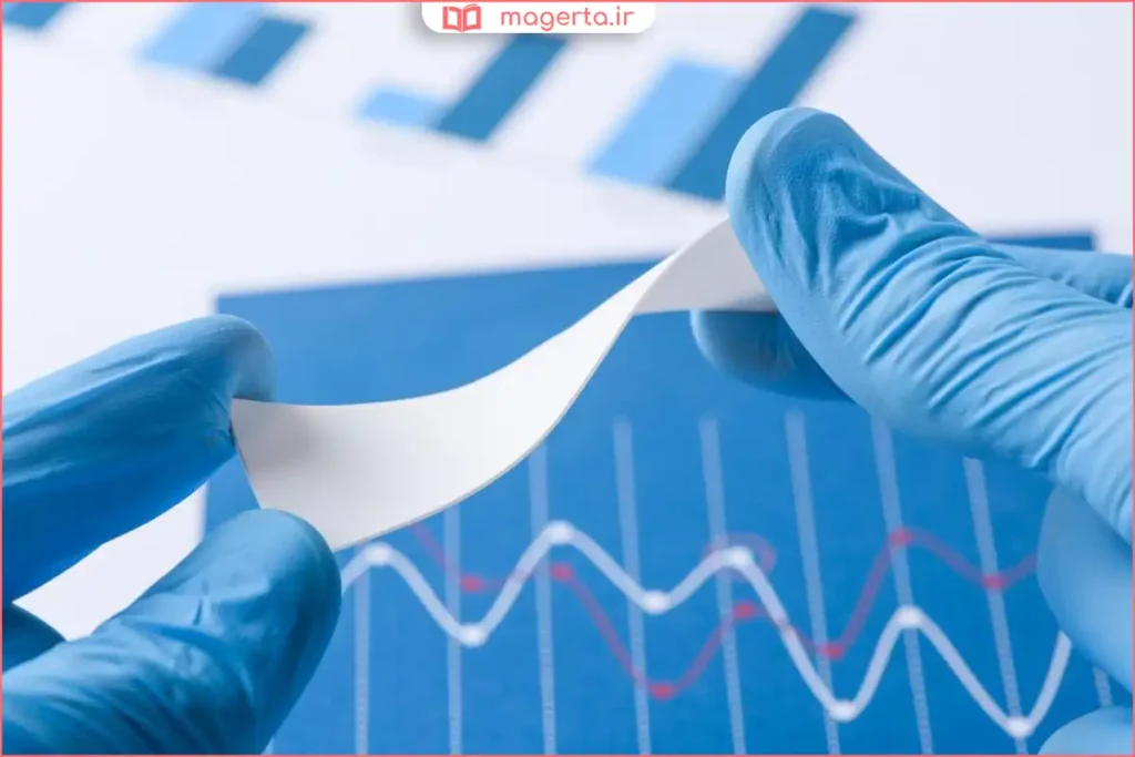 خم شدن یک ماده انعطاف‌پذیر بدون ایجاد ترک یا شکست