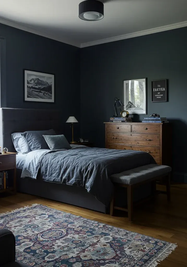 پالت تیره و جدی با حال‌وهوای مردانه