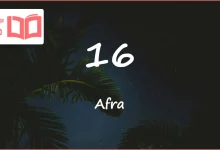 متن و ترجمه آهنگ 16 از Afra