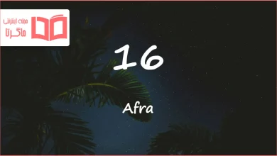 متن و ترجمه آهنگ 16 از Afra