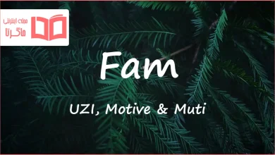 متن و ترجمه آهنگ Fam از UZI و Motive و Muti