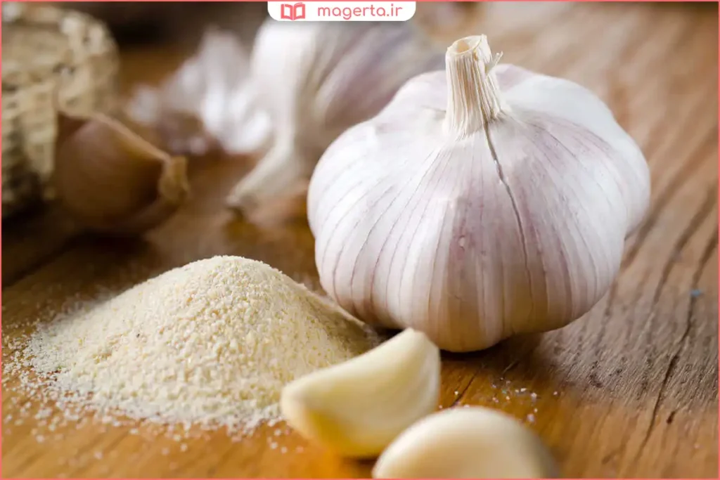سیر خرد شده آماده استفاده در آشپزی