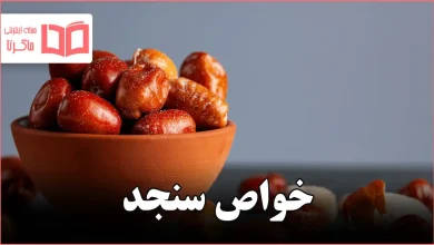 خواص سنجد